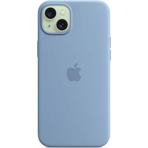 Чехол для смартфона iPhone 15 Plus Silicone Case with MagSafe, Winter Blue